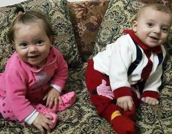 Muerte de mellizos en Siria