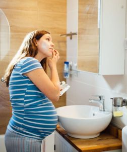 acne en el embarazo