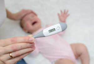 bajar fiebre en el bebe