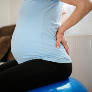 embarazada con dolor muscular