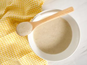 cereal de avena para bebé