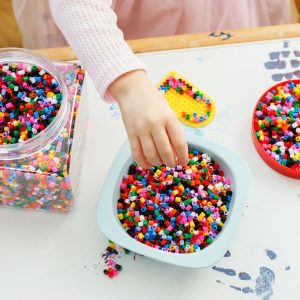 hama beads para niños