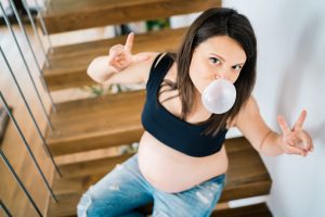consumo de chicle en el embarazo