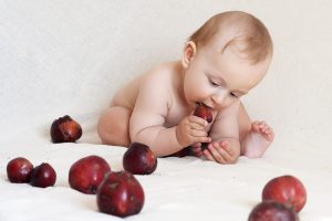 cerezas en dieta del bebé