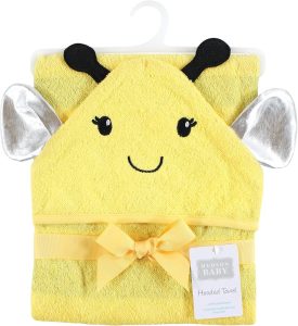 Hudson Baby Animal Face Hooded Towel