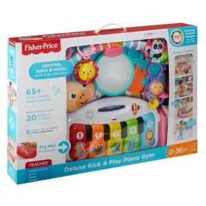 Fisher-Price Deluxe Kick & Play Piano Gym