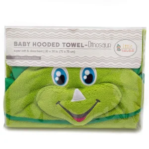 Little Tinkers World Hooded Baby Towel