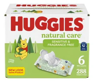 toallitas Huggies natural care